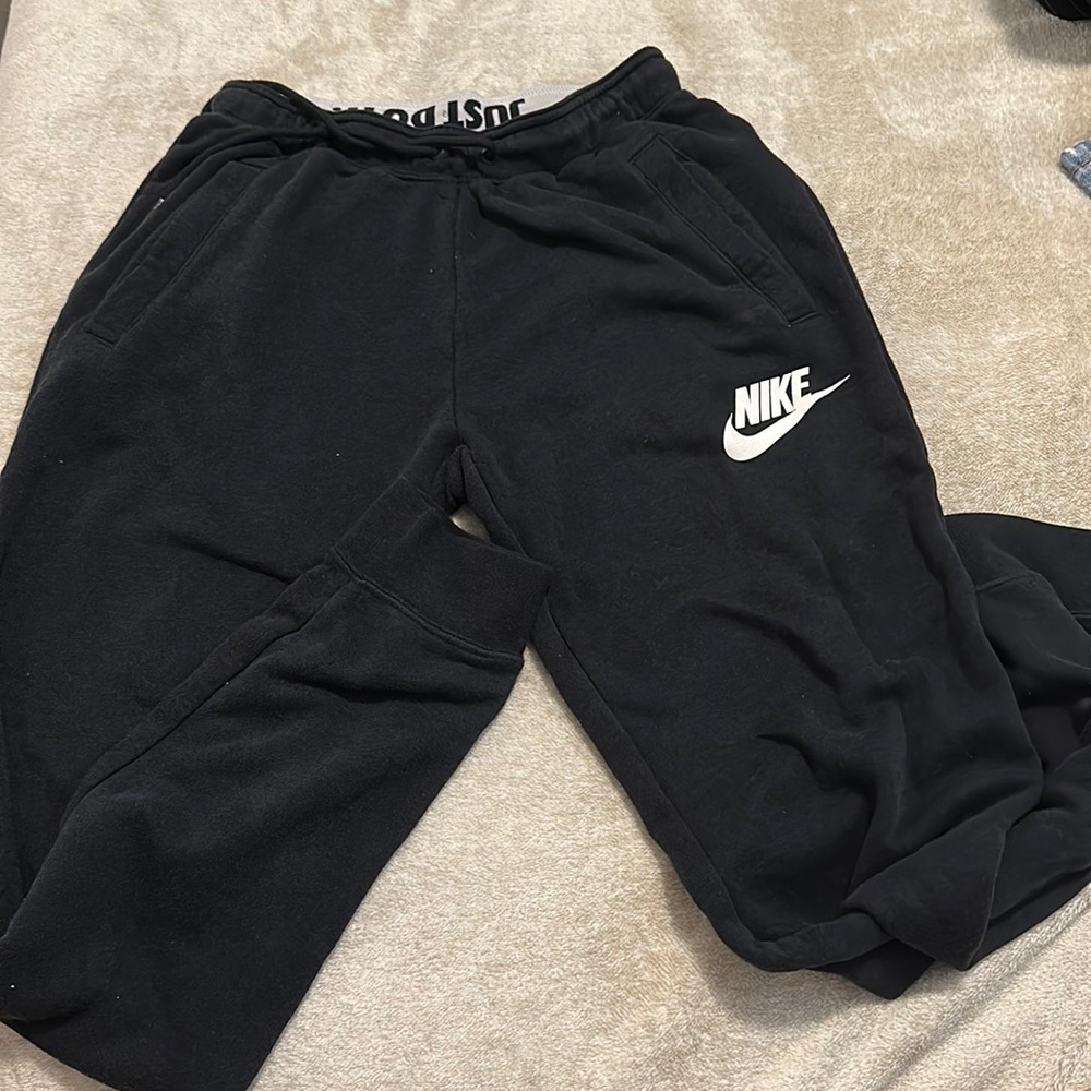 Nike Fleece Black Joggers